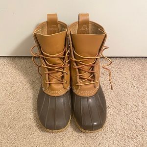 Bean Boots - Tan/Brown 7 Wide